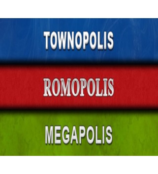Townopolis Romopolis Megapolis Collection Steam Key GLOBAL